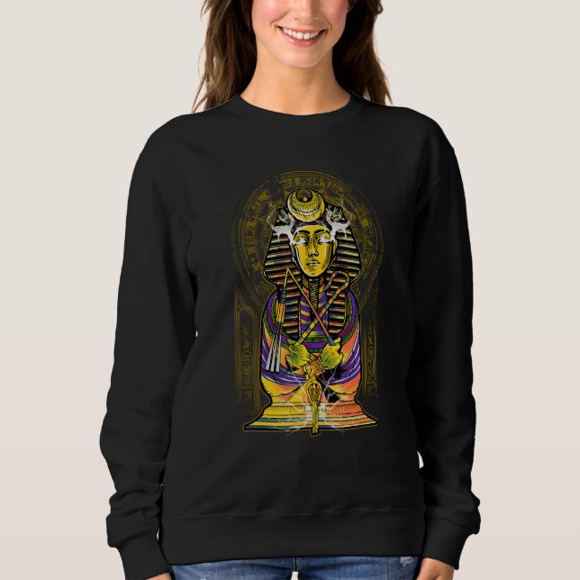 Egyptian Pharao Pyramid Grave Sweatshirt (Front)