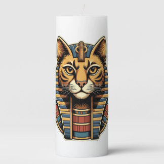 Egyptian Pharaoh Cat Candle