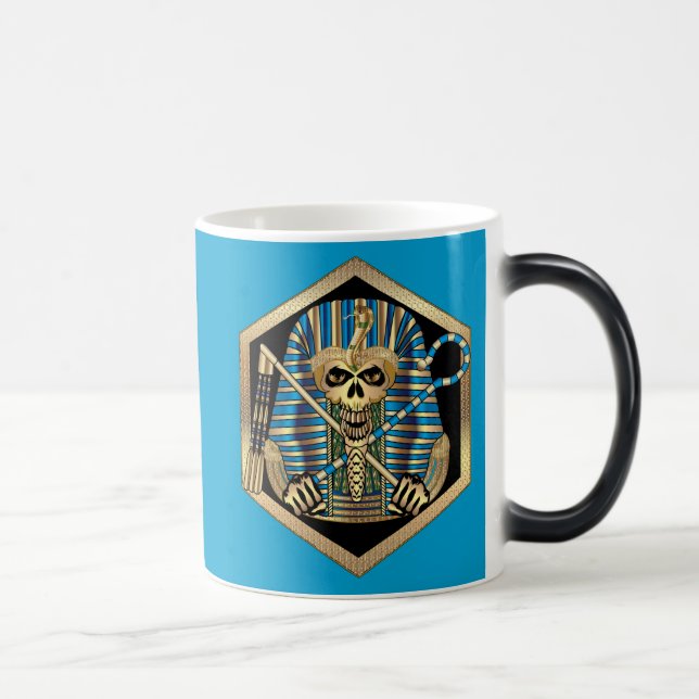 Egyptian Pharaoh Skull Color Morph Mug (Right)