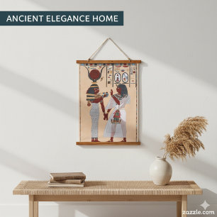 Egyptian Pharaohs Battle Ancient Warriors Art Hanging Tapestry