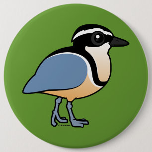 Egyptian Plover Button
