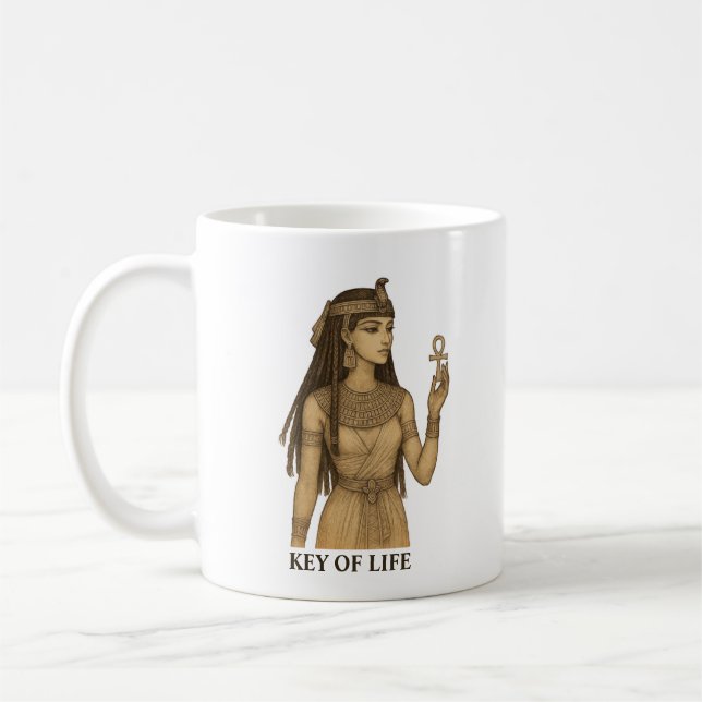 Egyptian Princess Coffee Mug (Left)