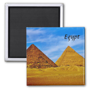 Egyptian Pyramids at Giza Magnet