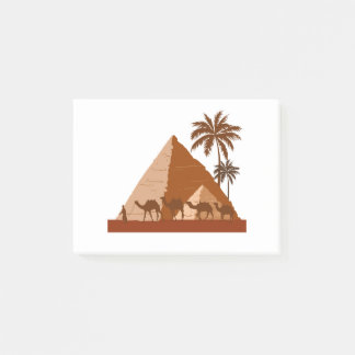 Egyptian pyramids Come & Visit Egypt Gift Post-it Notes