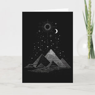 Egyptian Pyramids Egypt Vacation Travel Pyramids Card