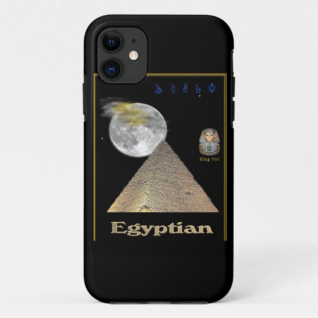 Egyptian pyramids i- phone case (Back)