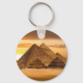 Egyptian pyramids keychain