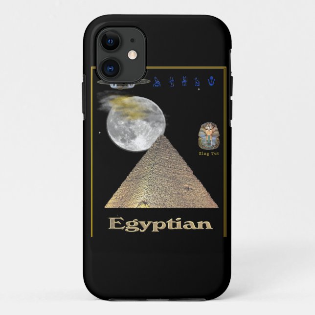Egyptian pyramids phone case (Back)