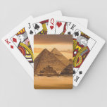 Egyptian Pyramids Playing Cards at Zazzle