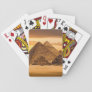 Egyptian pyramids playing cards