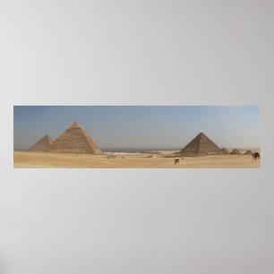 Egyptian Pyramids Poster