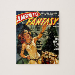 Egyptian Queen and her Lion Jigsaw Puzzle