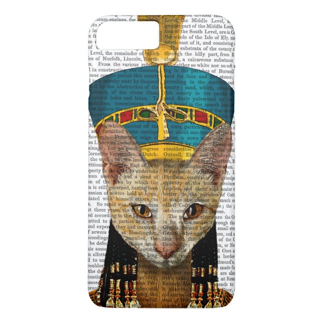 Egyptian Queen Cat Case-Mate iPhone Case (Back)
