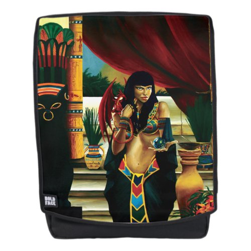Egyptian Queen Cat Dragon Backpack