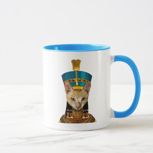 Egyptian Queen Cat Mug (Right)