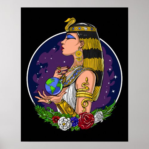 Egyptian Queen Cleopatra Poster