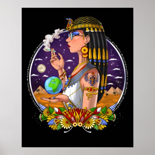 Egyptian Queen Cleopatra Poster