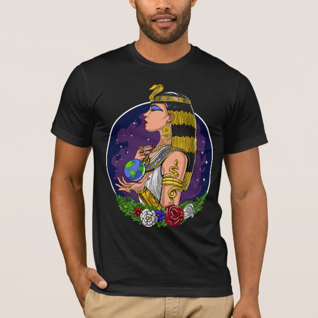Egyptian Queen Cleopatra T-Shirt (Front)