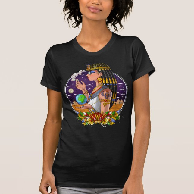 Egyptian Queen Cleopatra T-Shirt (Front)