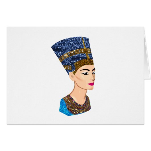 egyptian queen nefertiti (Front Horizontal)