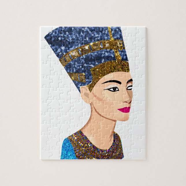 egyptian queen nefertiti jigsaw puzzle (Vertical)