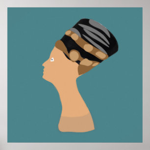 Egyptian queen Nefertiti Poster