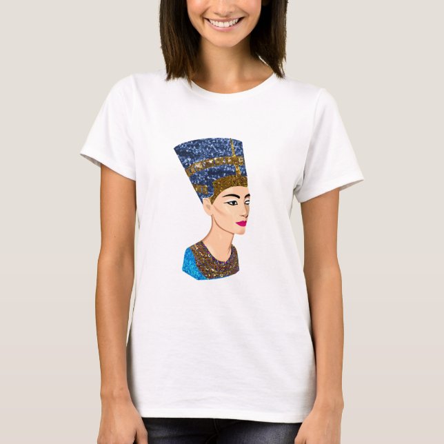 egyptian queen nefertiti T-Shirt (Front)