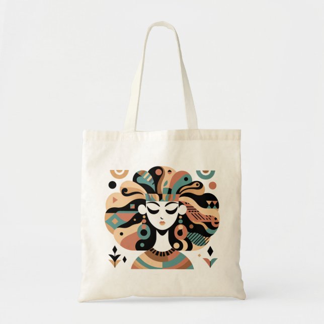 Egyptian Queen Tote Bag (Front)