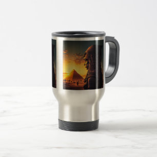Egyptian Queen Travel/Commuter Mug, 15 oz Travel Mug