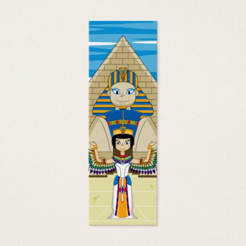 Egyptian Queens Nefertiti  Cleopatra Bookmark