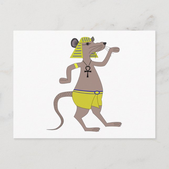 Egyptian Rat Postcard (Front)