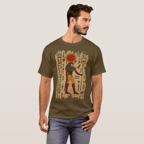 Egyptian Re_Horakhty  _ Ra_Horakht  Ornament T_Shirt