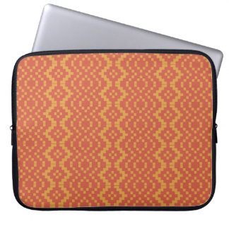 Egyptian Red and Yellow Tribal Laptop Sleeve