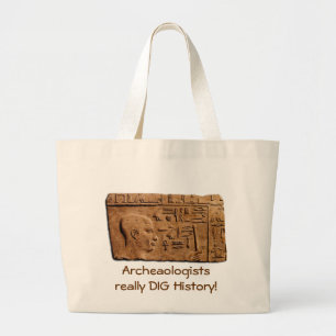 EGYPTIAN Relief Art Gift Items Large Tote Bag