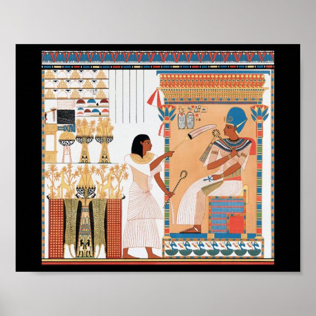 Egyptian Royal Design Poster (Front)