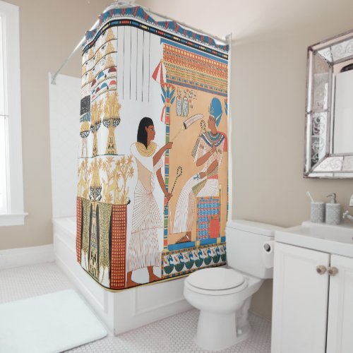 Egyptian Royal Design Shower Curtain