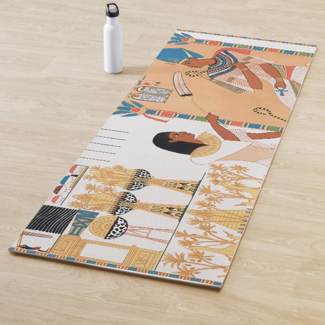 Egyptian Royal Design Yoga Mat (In Situ)