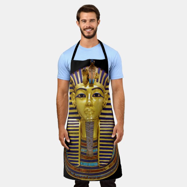 Egyptian Royal Golden Mask Apron (Worn)