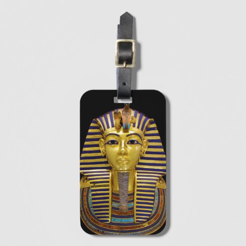 Egyptian Royal Golden Mask Luggage Tag