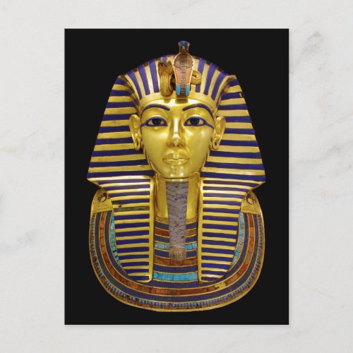 Egyptian Royal Golden Mask Postcard