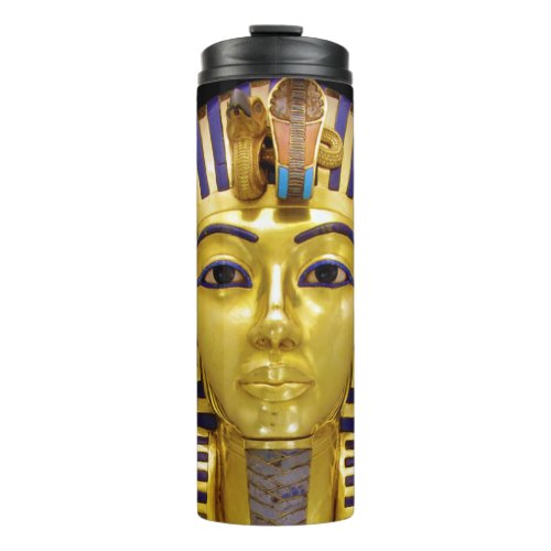 Egyptian Royal Golden Mask Thermal Tumbler