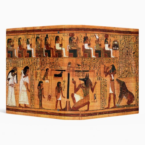 Egyptian Royal Papyrus 3 Ring Binder