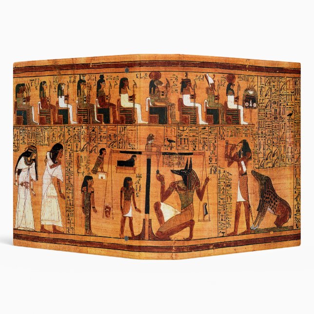 Egyptian Royal Papyrus 3 Ring Binder (Background)