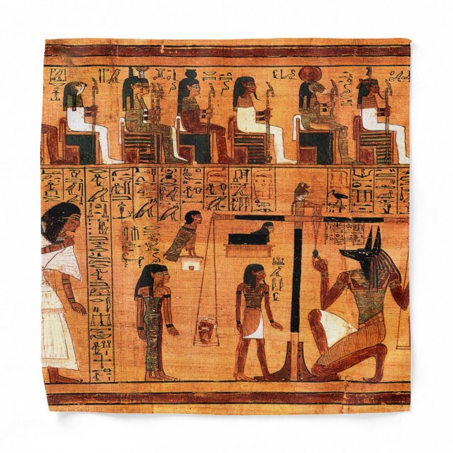 Egyptian Royal Papyrus Bandana (Front)