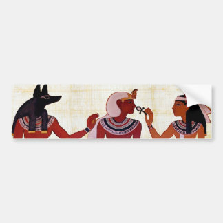 Egyptian Royal Papyrus Bumper Sticker