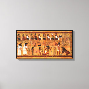 Egyptian Royal Papyrus Canvas Print