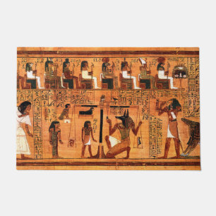 Egyptian Royal Papyrus Doormat