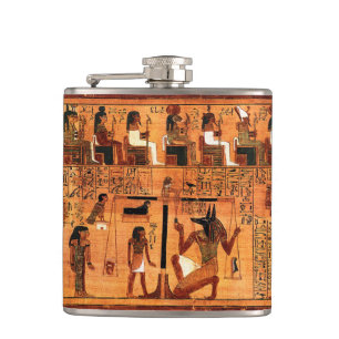 Egyptian Royal Papyrus Flask