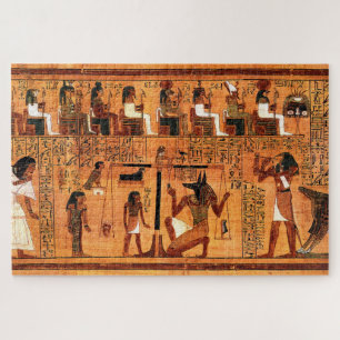 Egyptian Royal Papyrus Jigsaw Puzzle