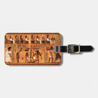 Egyptian Royal Papyrus Luggage Tag